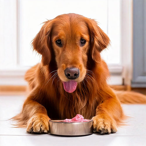 Healthy dog food chicken neck from Mega Bowl