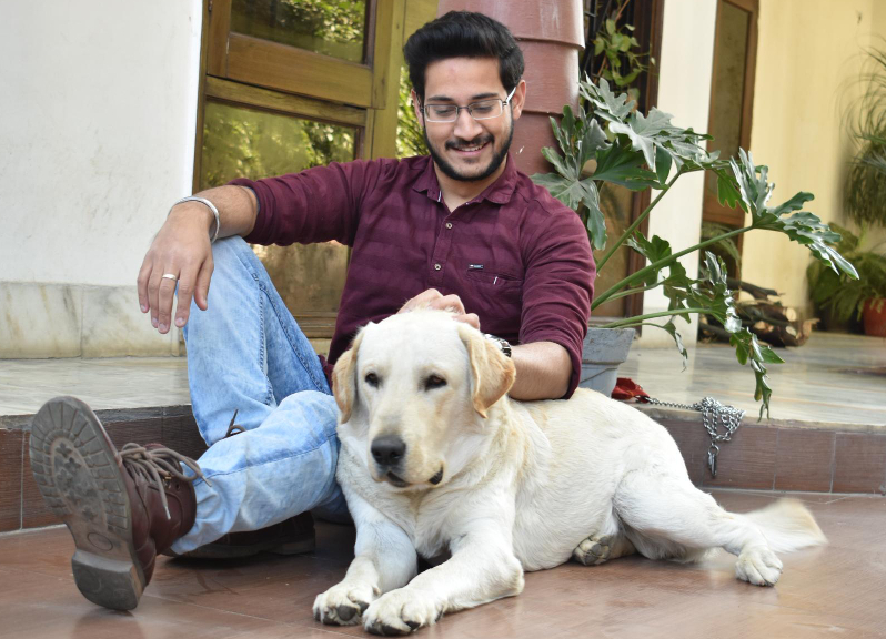 Happy healthy Dog love Nega Bowl Chew Bones