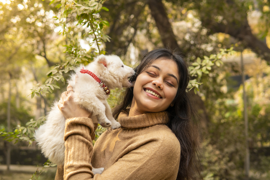 A Chew with Real Benefits Cheerful Happy Dog